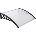 Auvent noir para - 120 x 120 cm Auvent noir para - 120 x 120 cm