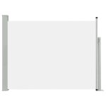 Auvent paravent store brise - vue latral rtractable de patio jardin terrasse balcon protection visuelle ...