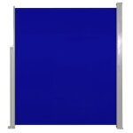 Auvent paravent store brise - vue latral rtractable de patio jardin terrasse balcon protection visuelle ...