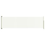Auvent paravent store brise - vue latral rtractable de patio jardin terrasse balcon protection visuelle ...