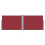 Auvent paravent store brise - vue lat�ral r�tractable de patio jardin terrasse balcon protection visuelle ...