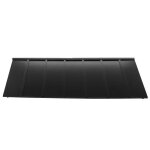 Auvent de porte d'entr�e - duoku - 203x91 cm - marquise de porte ext�rieure m�tal - cadre acier - abri ...