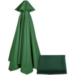 Auvent de rechange 3x3 remplacement 6 nervures / 8 nervures, remplacement parasol, remplacement parasol ...