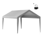 Auvent de remplacement - duoku - pour abri d'auto 10' x 20' - b�che robuste et imperm�able pour tente ...