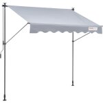 Auvent rétractable - vevor - store banne manuel pare - soleil 3x1, 2 m hauteur réglable 2, 2 - 3, 1 m ... Auvent rétractable - vevor - store banne manuel pare - soleil 3x1, 2 m hauteur réglable 2, 2 - 3, 1 m ...