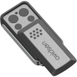 Avidsen tlcommande 4 touches pour motorisations de portail et porte de garage 114253
