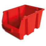 Bac � bec polypropyl�ne 10l viso rouge - spacy4r