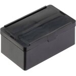 Bac � charni�re esd alutec 1308. 050 (l x h x p) 136 x 55 x 87 mm noir 1 pc(s)