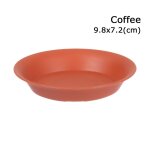 Bac d'gouttement en plastique pour plantes, pot de fleur rond, intrieur et extrieur, 7cm, 98cm, 117cm, ...