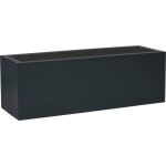 Bac fibres de verre et plastique renforcé long 150 x 50 cm h 50 cm ext. jardinière anthracite mat Bac fibres de verre et plastique renforcé long 150 x 50 cm h 50 cm ext. jardinière anthracite mat