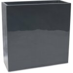 Bac fibres de verre robuste et revtement gelcoat qualit marine 40 x 90 cm h 90 cm ext. claustra gris ...