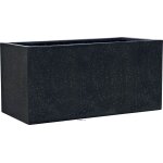 Bac fibres de verre teras ext. jardinière l57x27xh27cm noir Bac fibres de verre teras ext. jardinière l57x27xh27cm noir