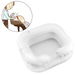Bac a gonflable en pvc, plateau de lavage des cheveux pour les handicapés, portable avec tube de vidange ... Bac a gonflable en pvc, plateau de lavage des cheveux pour les handicapés, portable avec tube de vidange ...