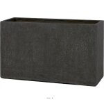 Bac jardini�re haute qualit� 35x100xh60 cm fibre de terre antharcite