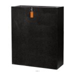 Bac en pures fibres baya ext. claustra l 88 x 36 x h100 cm noir