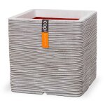 Bac rib top qualit int / ext. cube 30x30x30 cm sable