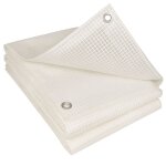 Bâche armée transparente 160g / m2 découpable 4 x 10 translucide Bâche armée transparente 160g / m2 découpable 4 x 10 translucide