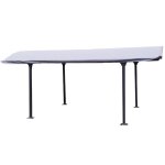 Bâche pour carport aluminium toit demi - rond Bâche pour carport aluminium toit demi - rond