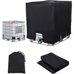 Bache pour cuve 1000l ibc, bache de r�servoir d'eau couvercle, anti - uv anti - poussi�re couverture ...