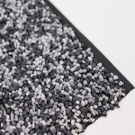 B�che gravillonn�e 8 m x 1 m de large pour les bordures de bassin, cours d'eau de jardin, liner de bassin, ...