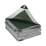 Bâche imperméable en polyéthylène durable 3 x 3 m pour piscines, voitures et bateaux - résistante aux ... Bâche imperméable en polyéthylène durable 3 x 3 m pour piscines, voitures et bateaux - résistante aux ...