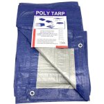 B�che de protection 3, 6x4, 8m - 90g / m en poly�thyl�ne haute densit� r�sistante pour ext�rieur et chantiers ...