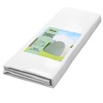 B�che de rechange serre tunnel 18 m, b�che dim. 6l x 3l x 2h m pe anti - uv imperm�able 12 fen�tres + ...