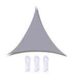 Bche triangulaire d'ombrage 420d, voile d'ombrage de jardin, pare - soleil d'extrieur etanche pour ...