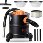 Bacoeng aspirateur a cendre, aspirateur cendre 20l, aspirateur  cendres 1200w, aspirateur cendres pellets ...