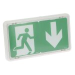 Baes d'vacuation saillie  leds 45lm 1h legrand