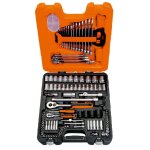 Bahco assortiment de douilles 1 / 2 + 1 / 4  108 pcs - s108