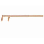 Bahco clé à ergot antidéflagrante - cu - be - nsb204 - 48 Bahco clé à ergot antidéflagrante - cu - be - nsb204 - 48