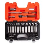 Bahco coffret de 53pcs douilles 1 / 4  et 3 / 8  s330l