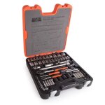 Bahco coffret de 77pcs douilles 1 / 4 et 1 / 2 s800 Bahco coffret de 77pcs douilles 1 / 4 et 1 / 2 s800