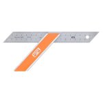 Bahco equerre fixe avec angles 45 & 135 winkel, lame en inox - 9575 - 250