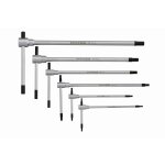 Bahco jeu de 6 barres poign�es en t avec cl�s m�les 6 pans de 2, 5 - 3 - 4 - 5 - 6 et 8 mm - be1th - ...