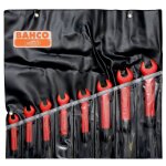 Bahco jeu de cles plates simples, isolees, 8 pcs - 6mv / 8t