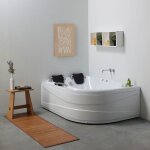 Baignoire balneo double acrylique sx aida