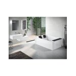 Baignoire duo novellini divina dual 190x140 cm - gauche - -