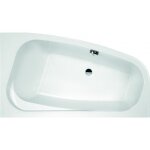 Baignoire frisbee asym�trique - gauche 140 x 100 cm leda