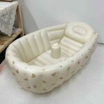 Baignoire gonflable d'intrieur pour enfants, bassin de bain  domicile pour bb, piscine pour enfants ...