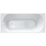 Baignoire rectangulaire geberit bastia, 170x70 cm, acrylique blanc, ref. 91600000