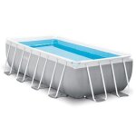Le depot bailleul - piscine prism rectangulaire 4x2x1 m avec accessoires intex