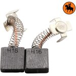 Balais de charbon hitachi f - 1000m taille - haie - 7x17x17mm - avec arrt auto