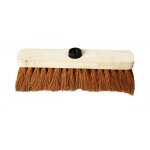 Balai coco 29 cm monture bois - douille plastique diam�tre 24 mm bricozor