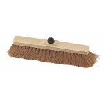 Balais d'ext�rieur fibres - monture bois - largeur 40 cm bricozor