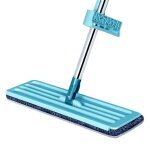 Balai de sol sec et humide  double usage en microfibre, lavage des mains gratuit, nettoyage plat des ...