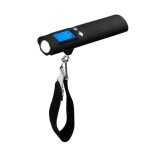 Balance electronique rechargeable 4 en 1 pour valise, lampe torche de poche lcd 110 lb / 50 kg, balance ...