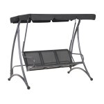 Balanoire tissu maill noir bogart