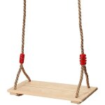 Balançoire d'extérieur réglable en bois pour enfants - résistante a la pluie, durable, installation facile, ... Balançoire d'extérieur réglable en bois pour enfants - résistante a la pluie, durable, installation facile, ...